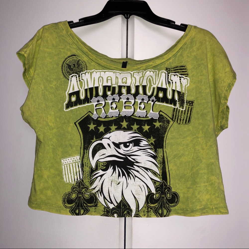 “American Rebel” Crop Top